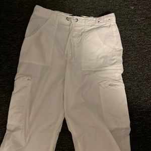 I'm selling white cargos from Hollister